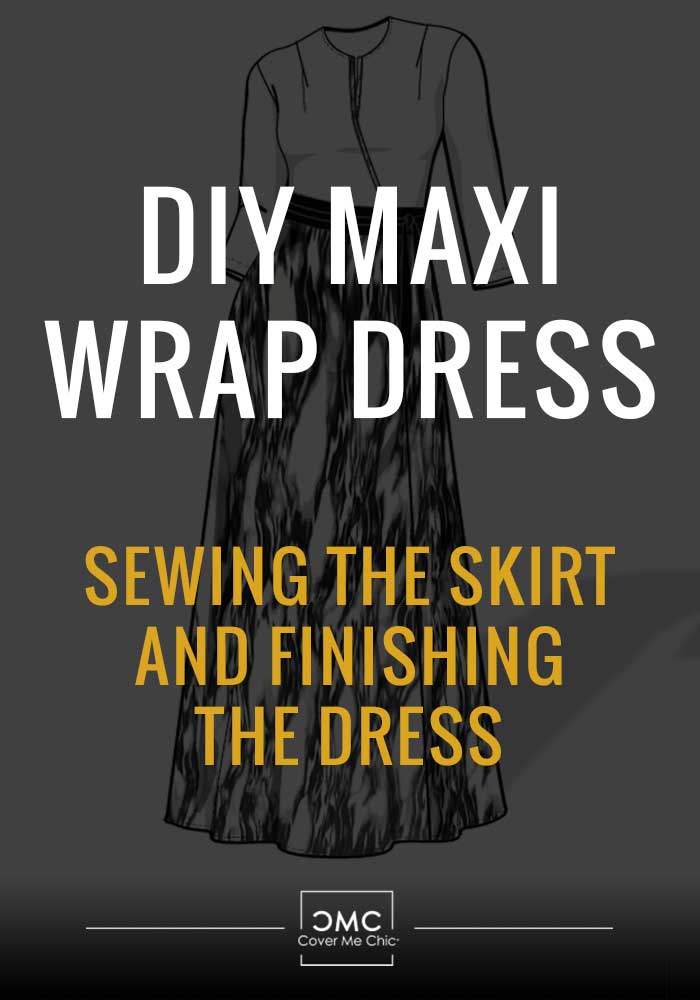 maxi wrap dress skirt