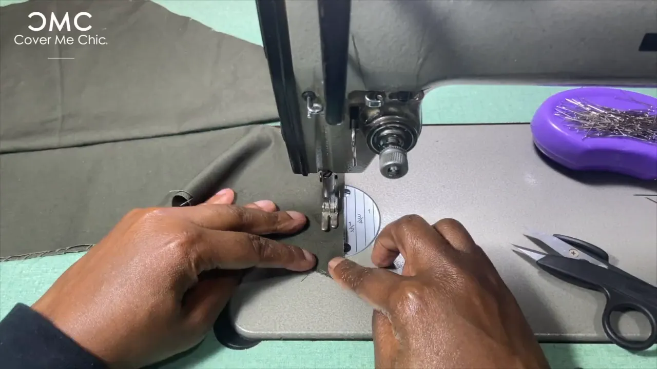 Constructing the sleeve cuff and attaching it to the sleeve