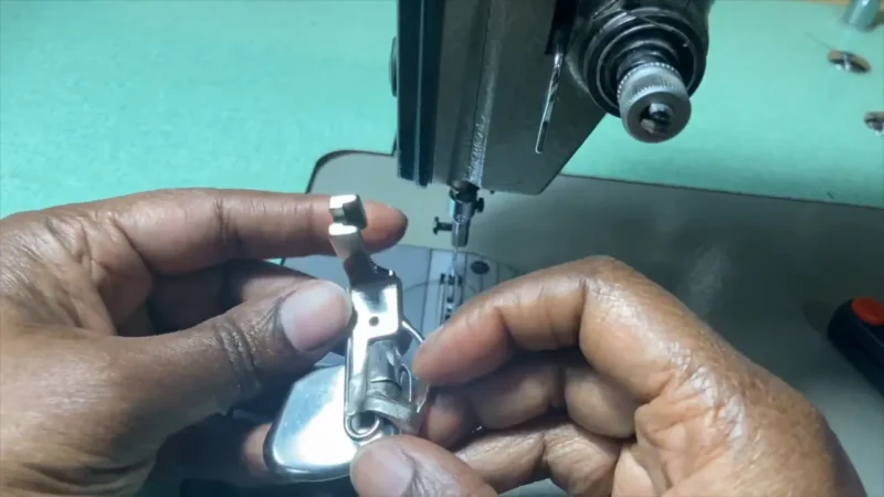 Narrow hem foot to sew a head wrap